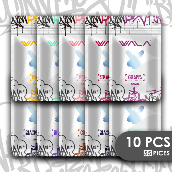 10PCS WALA Nicotine Pouches