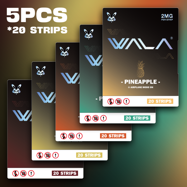 5PCS WALA nicotine strips