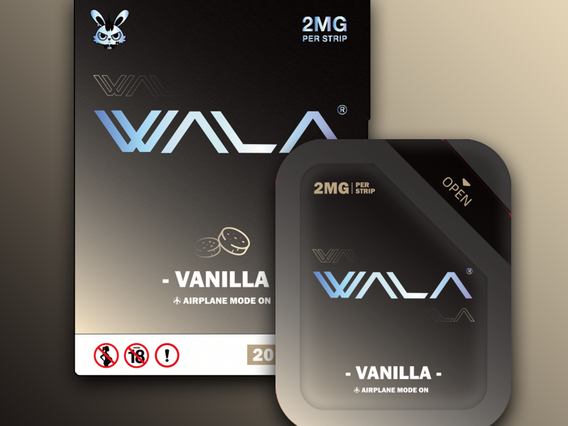 VANILLA WALA nicotine strips